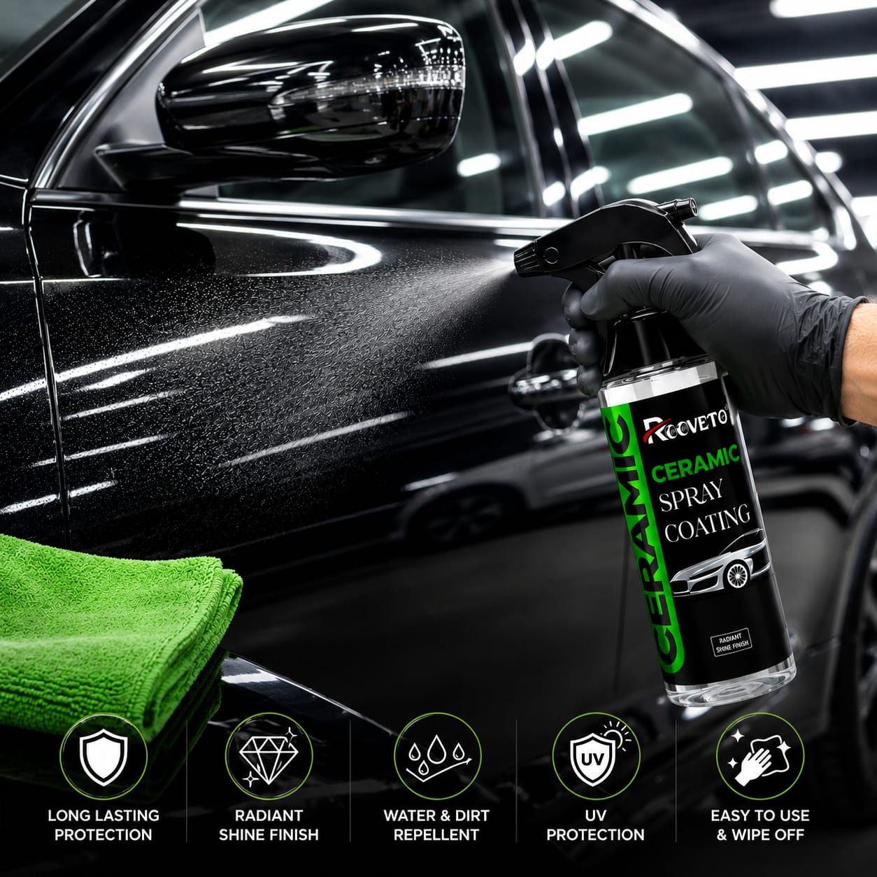 ROOVETO Ceramic Spray Coating Kit