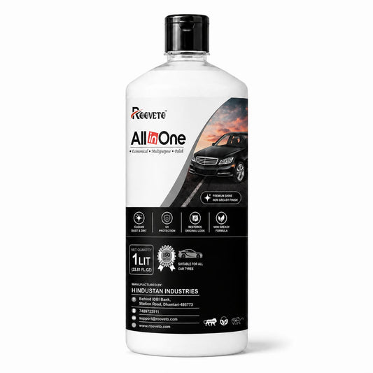 ROOVETO ALL IN ONE POLISH 1 LITRE – MULTIPURPOSE CAR POLISH WITH UV PROTECTION