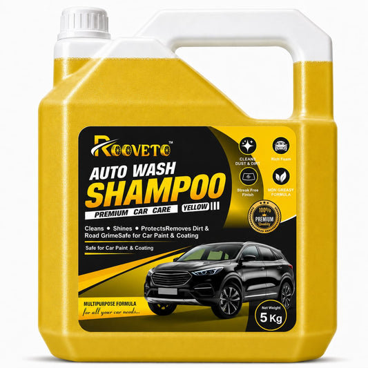 ROOVETO Auto Wash Shampoo Yellow – 5 Kg