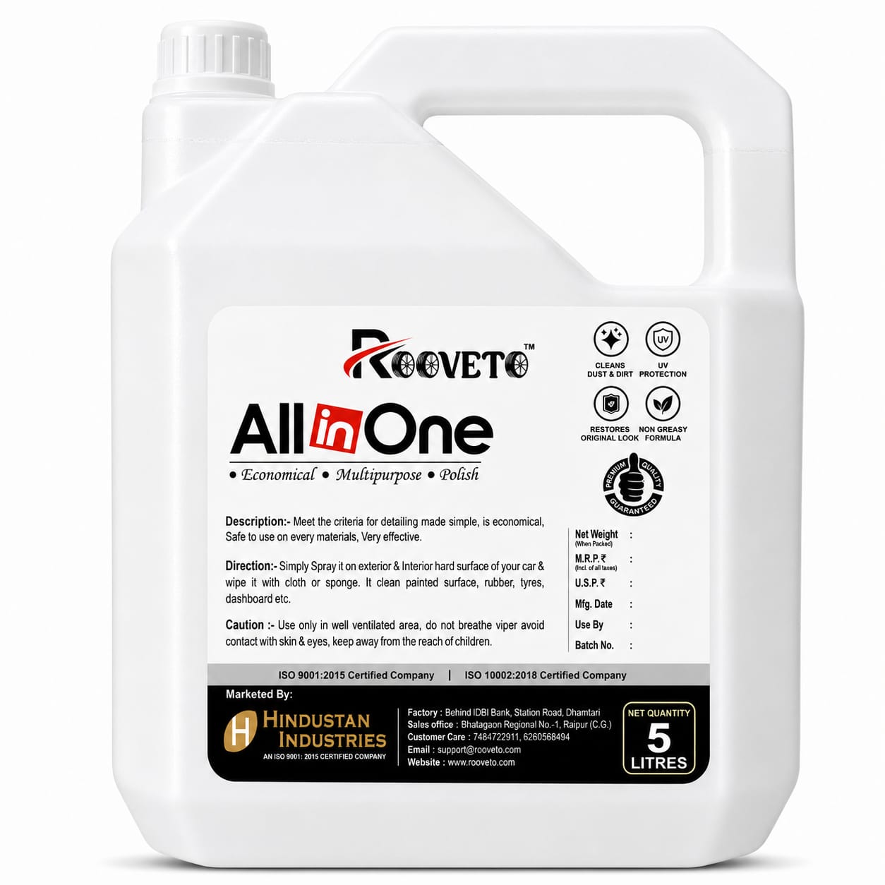 ROOVETO All In One Polish – 5 Kg
