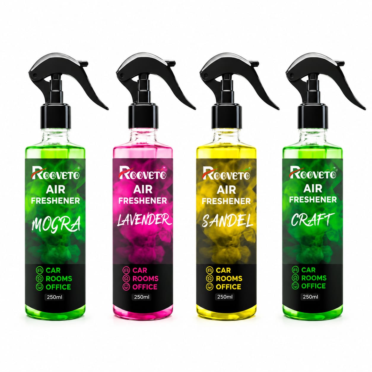 ROOVETO Air Freshener Set of 4
