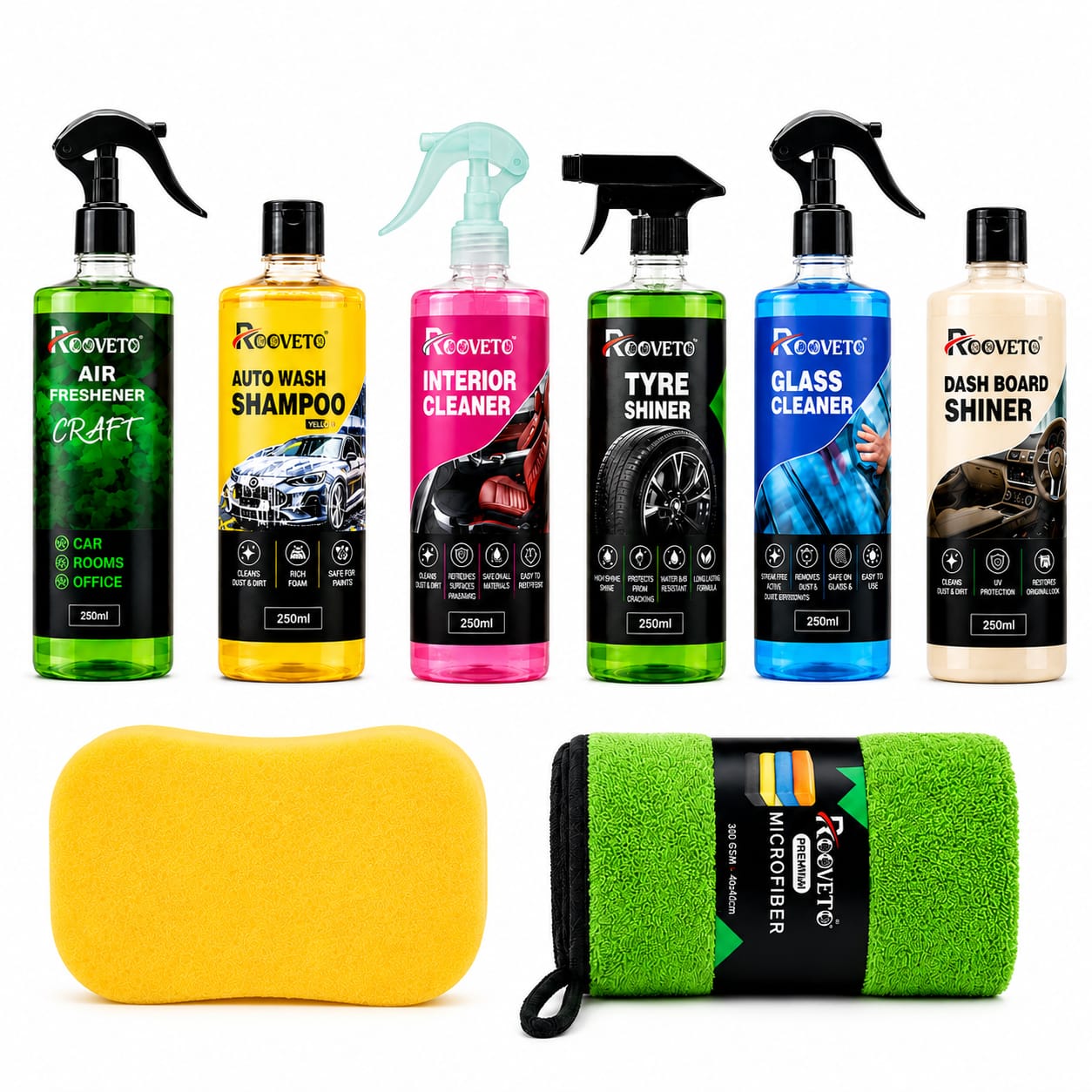 ROOVETO Complete Car Care Kit