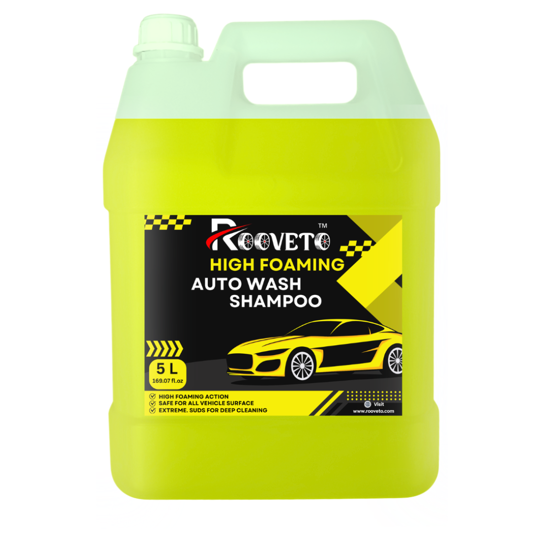 ROOVETO FOAM BLAST AUTO WASH SHAMPOO 5L