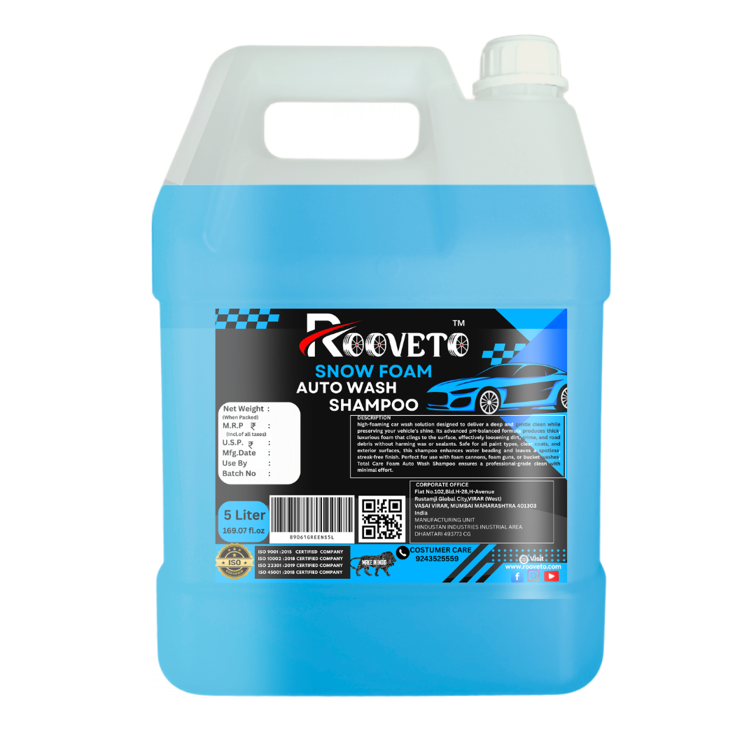ROOVETO SNOW FOAM SHAMPOO 5L - Image 2