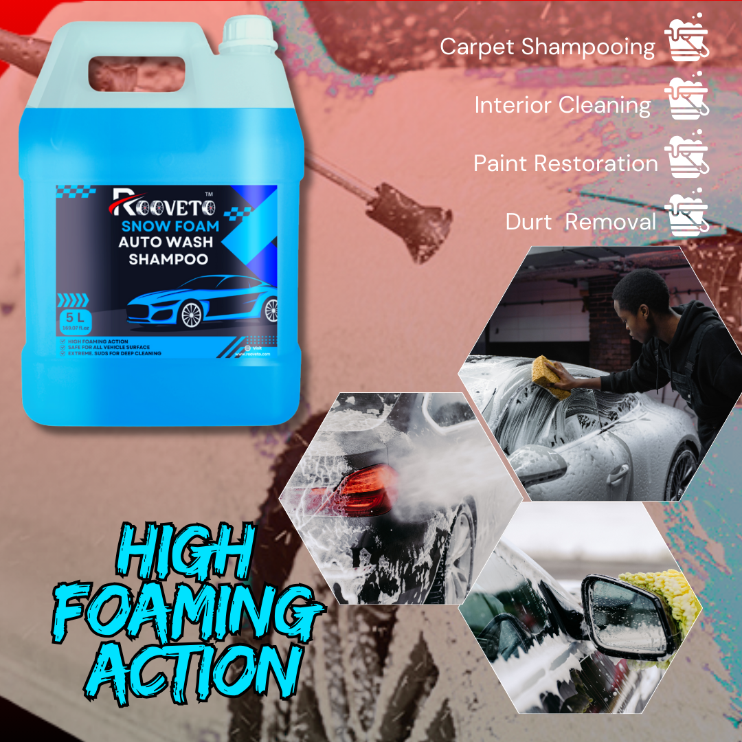 ROOVETO SNOW FOAM SHAMPOO 5L - Image 4