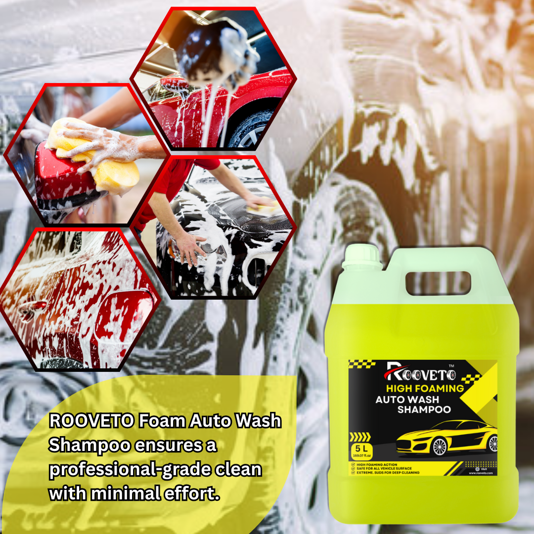 ROOVETO FOAM BLAST AUTO WASH SHAMPOO 5L - Image 3