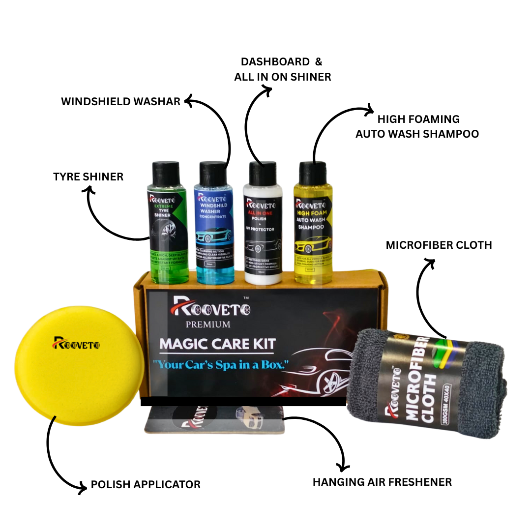 ROOVETO MAGIC CARE COMPLETE CAR CARE KIT